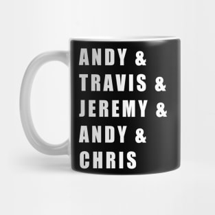 Infamous Stringdusters Names Mug